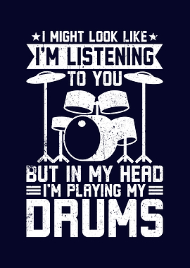 In My Head Playing Drums