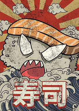 Kaiju Sushi Kanagawa Wave