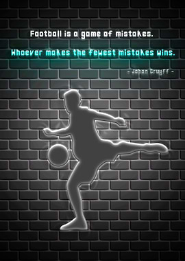 Football Quotes Neon