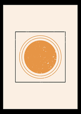 Abstract sun contemporary