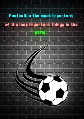 Football Quotes Neon