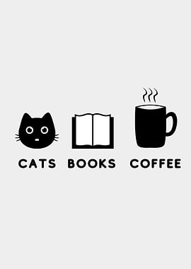 Cats Books And Coffee