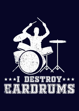 Funny Drummer I Destroy