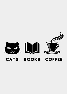 Cats Books And Coffee