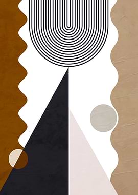 GEOMETRIC ABSTRACT 370A