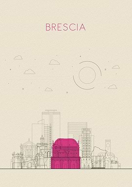 Brescia Skyline