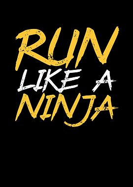 Run like a ninja in japan
