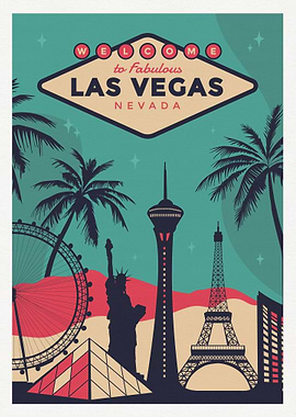 Retro Las Vegas Nevada