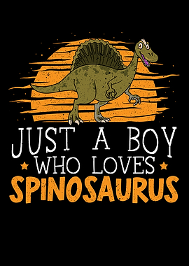 Boy Who Loves Spinosaurus
