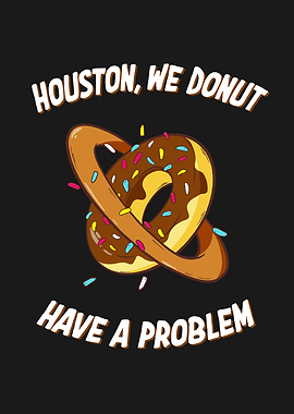 Funny Space Doughnut Quote