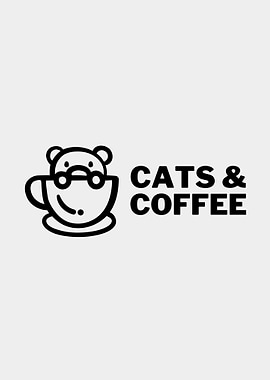 Cats And Coffee Simple