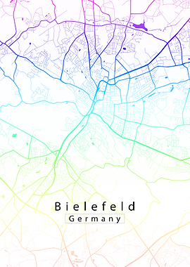 Bielefeld City Map