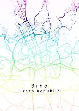 Brno City Map