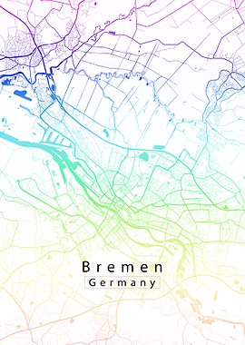 Bremen City Map