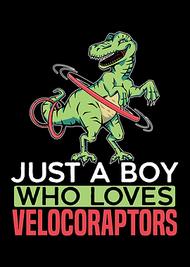 Boy Who Loves Velociraptor