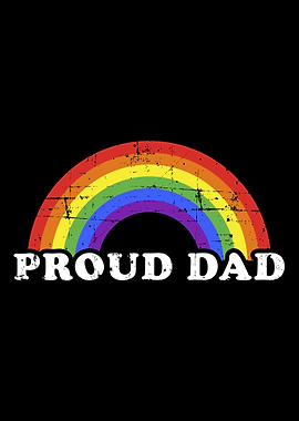 Proud dad of gay or lesbia
