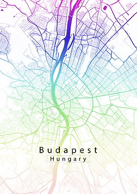 Budapest City Map