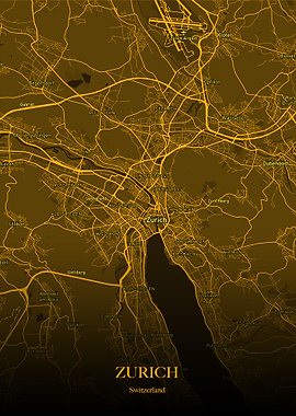 Zurich Gold Map