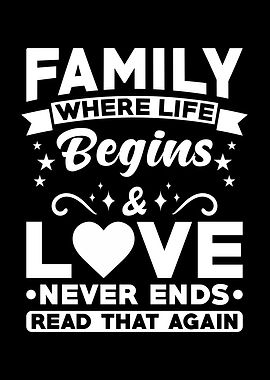 Family where Life begins