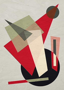 GEOMETRIC ABSTRACT 145A