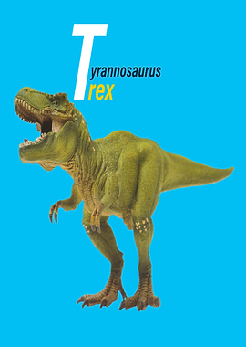 Tyrannosaurus rex poster