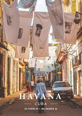 Havana Coordinate Art