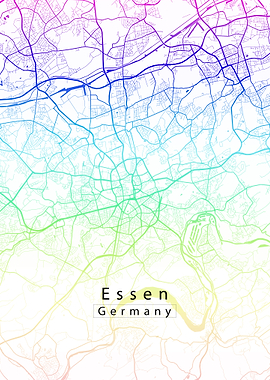 Essen City Map