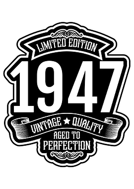 Birthday Born in 1947