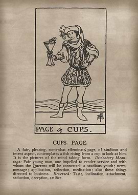 Page of Cups Tarot Card