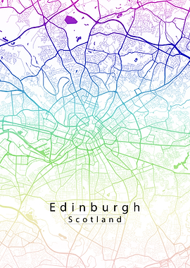 Edinburgh City Map