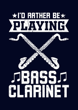 Playing Bass Clarinet
