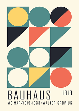 Bauhaus circles triangles