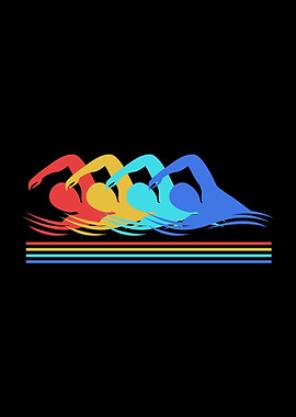 Retro Swimming