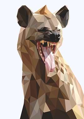 nursery animal hyena