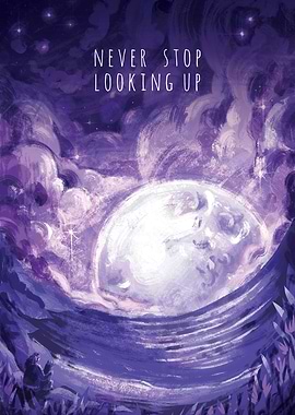 motivational moon beach