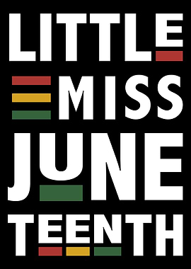 Little miss juneteenth cel