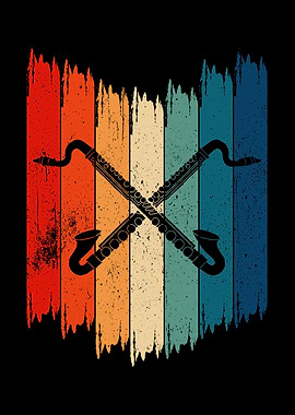 Vintage Clarinet Retro