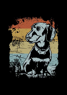 Dachshund Vintage