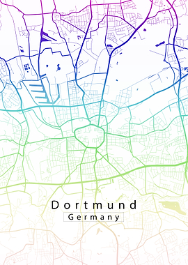 Dortmund City Map