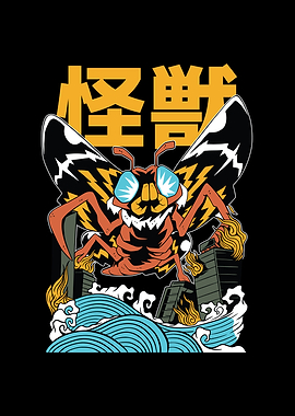 Japanese monster moth