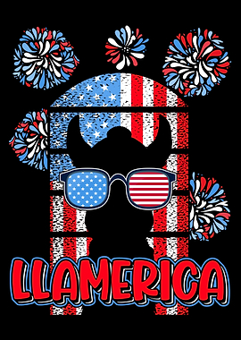 Patriotic Llama USA
