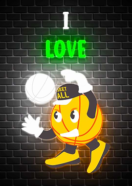 Basketball Quotes Neon