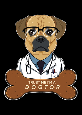 Veterinary Puggle Dogtor