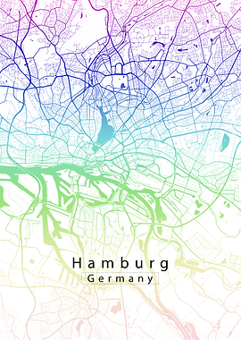 Hamburg City Map
