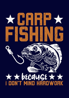 Carp Fishing Hardwork