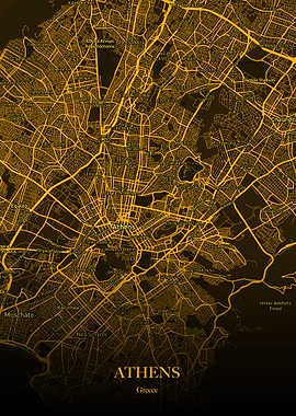 Athens Gold Maps