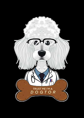 Veterinary Poodle Dogtor