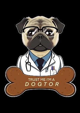 Veterinary Pug Dogtor