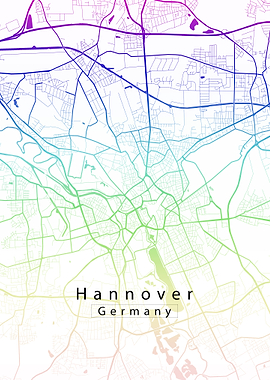 Hannover City Map