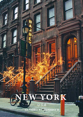 New York Coordinate Art